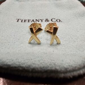 Tiffany & Co. Gold Paloma's Graffiti X earrings
